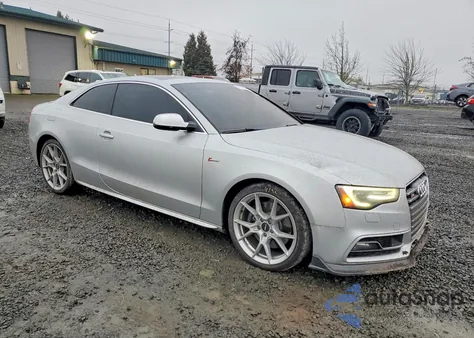 2013 Audi S5 Prestige from USA, damaged, VIN WAUVGAFR2DA026111